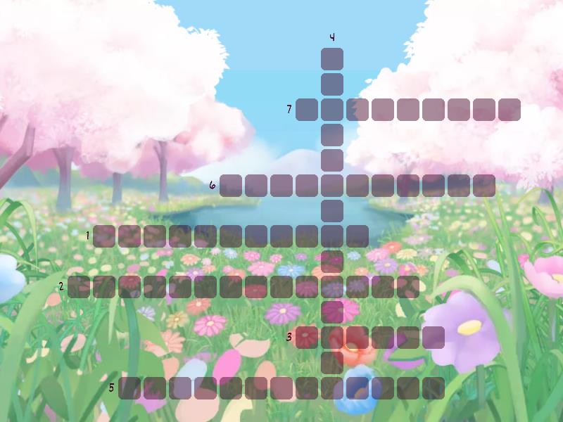 кръстословица - Crossword
