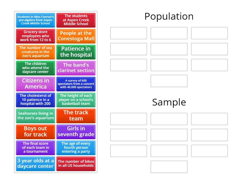 population-sample-group-sort