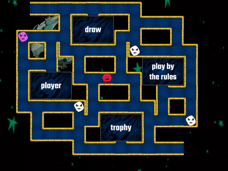 Brainy 7 - Sports Rules And Competitions - Maze Chase