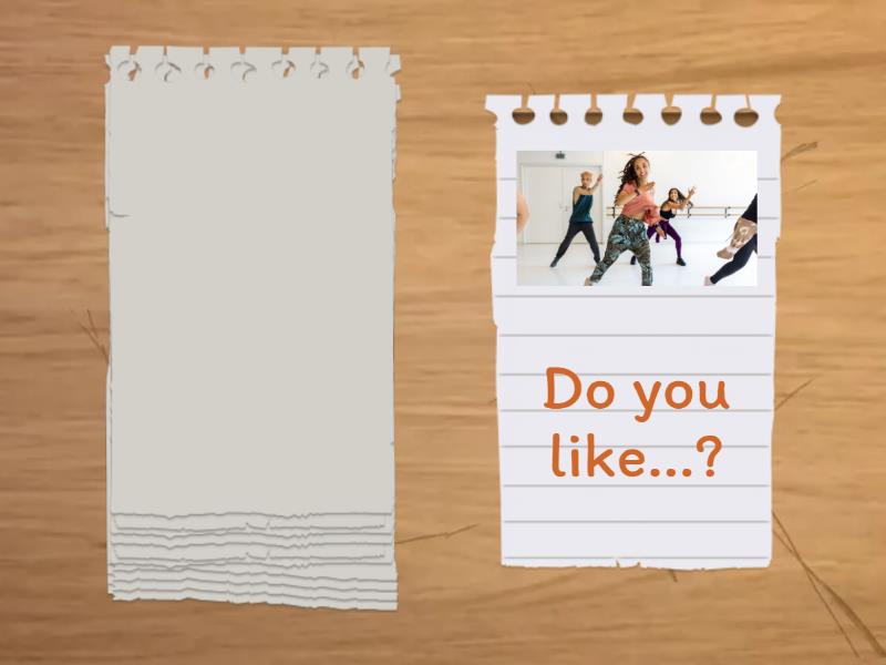 Do you like...? - Speaking cards