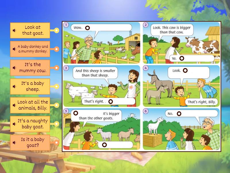 F&F-2 Unit 13.1 Look at the animals - Labelled diagram