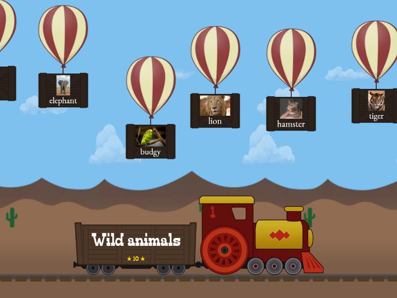 Baloon Burst - Animals - Estoura baloes