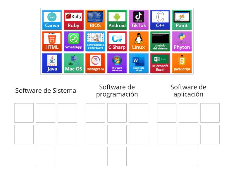 CUD1 - Clasificación del software - Group sort