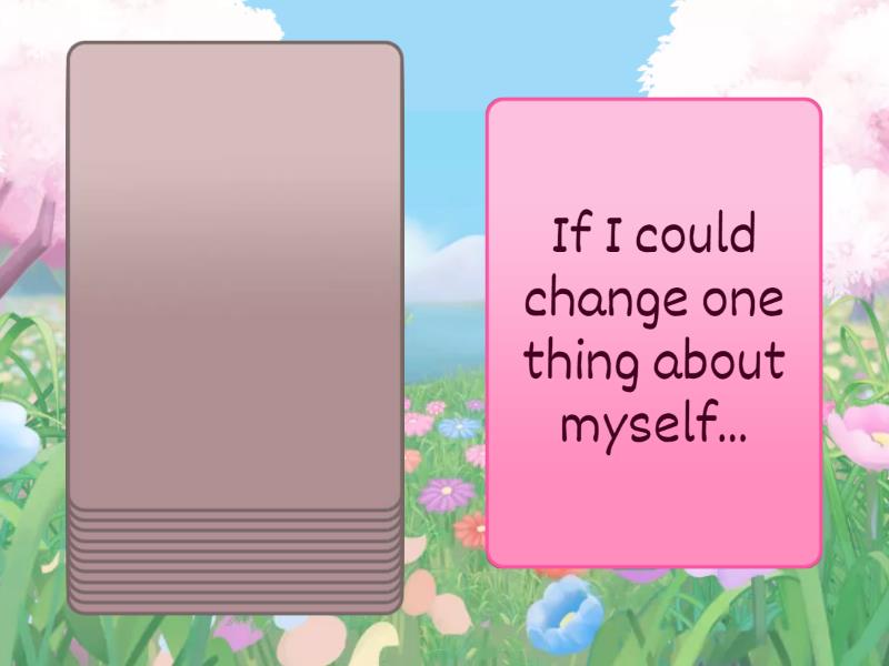 B1 Second Conditional - Speaking cards