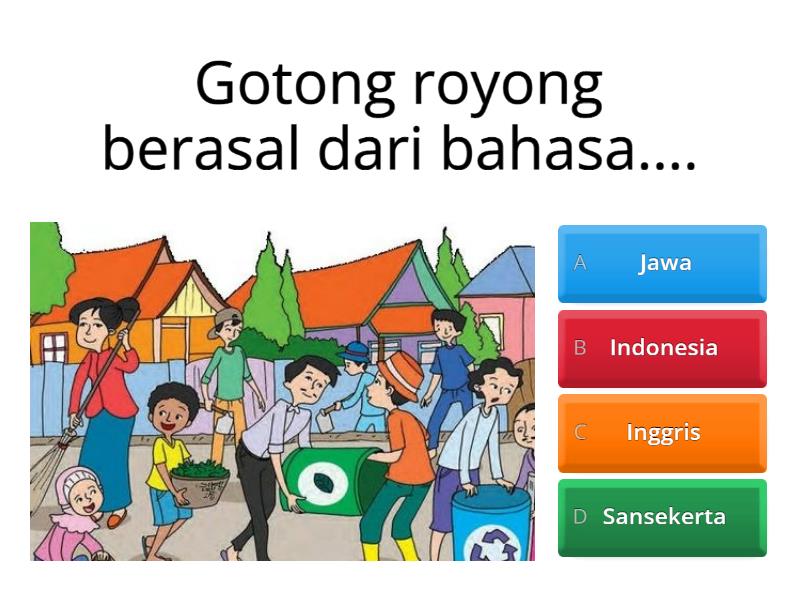 GOTONG ROYONG Kelas 5 - Kuis