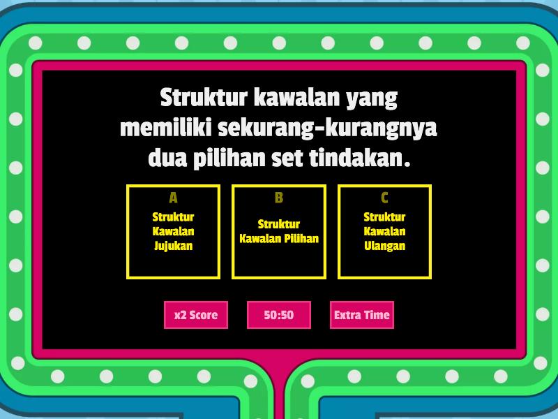 PERBEZAAN STRUKTUR KAWALAN RBT T5 - Gameshow Quiz