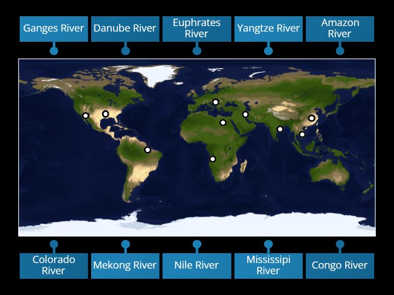 can you name some famous rivers around the world