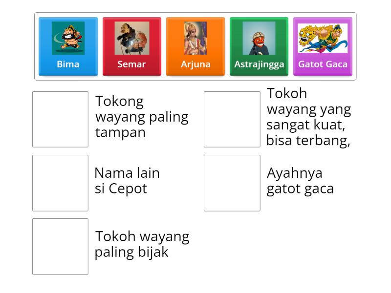 mengenal wayang sunda - Match up