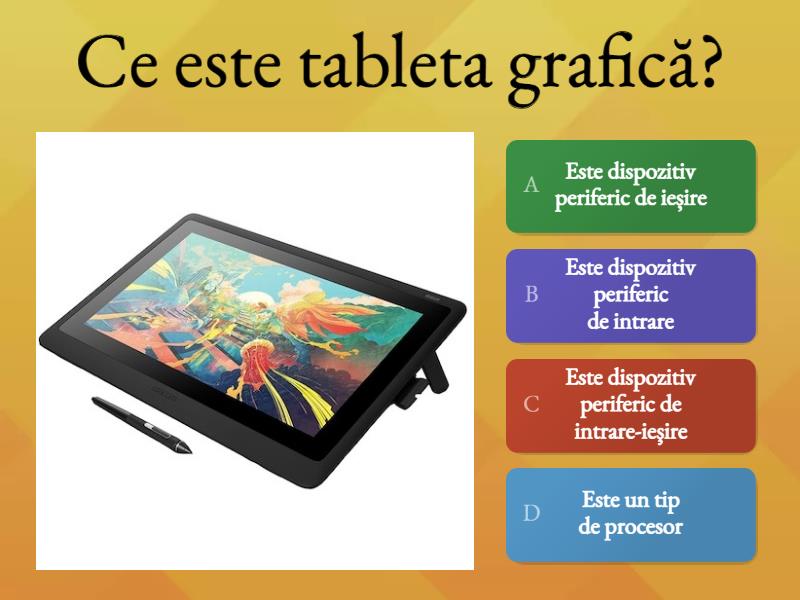 tableta grafica - Quiz