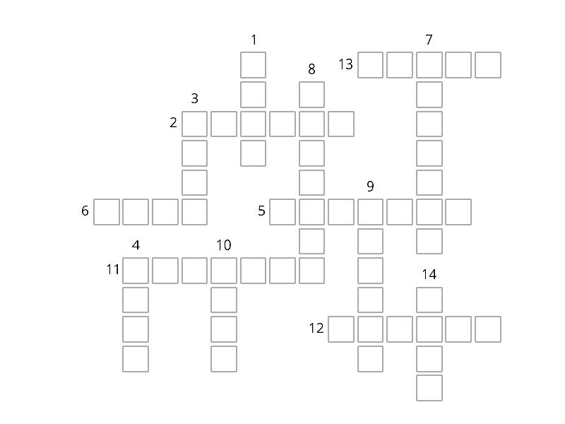 POUVOIR - VOULOIR - DEVOIR au présent - Mots croisés