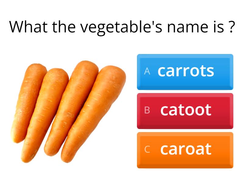 VEGETABLES - Quiz