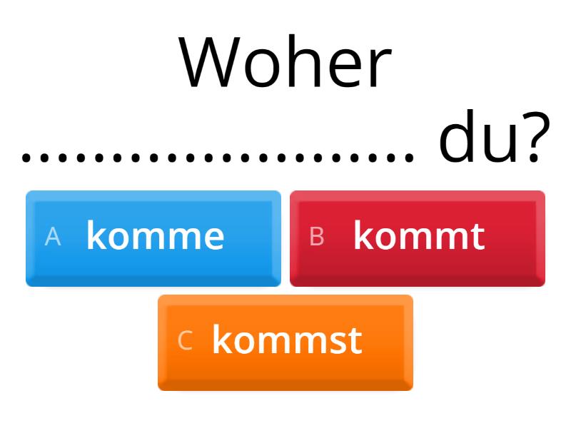 Paul, Lisa und Co Woher kommst du? Quiz