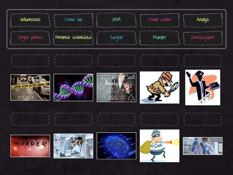 Crime Lab - Match up