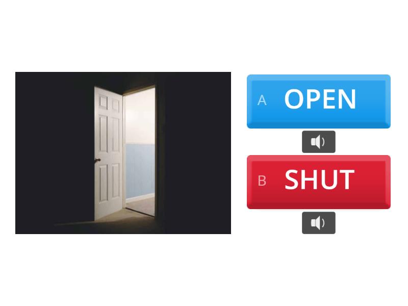 OPPOSITES (open shut them) - Quiz