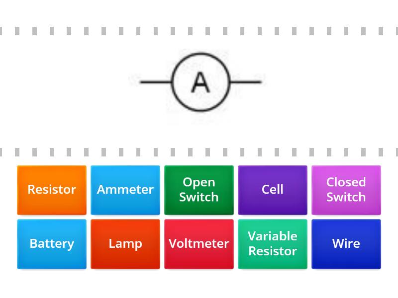 Circuit Symbols KS3 - Find the match