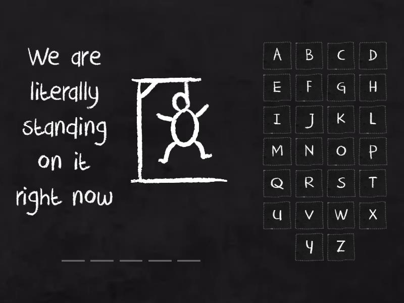 Planets hangman