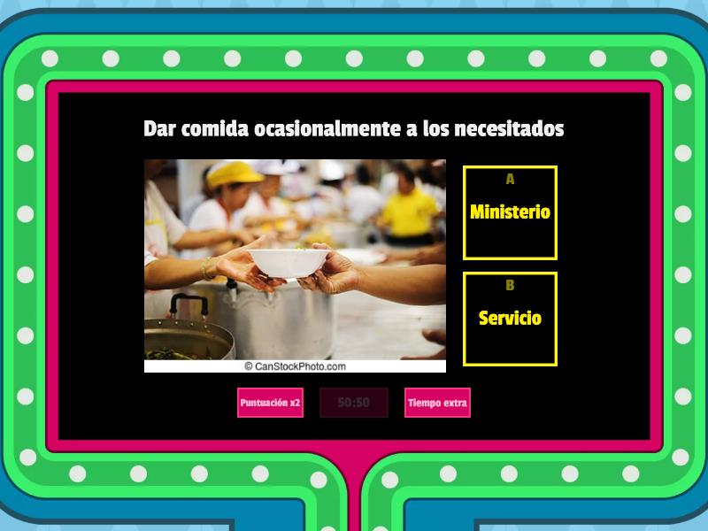 ¿Ministerio O Servicio? - Gameshow Quiz