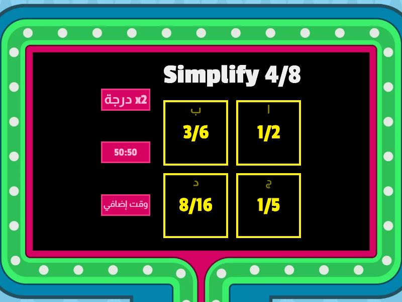 fractions-gameshow-quiz
