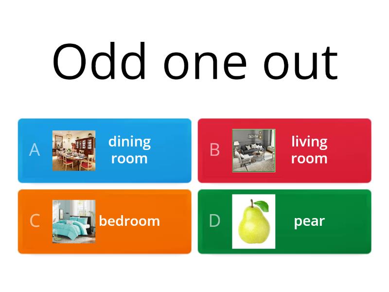 Odd one out 2 - Quiz