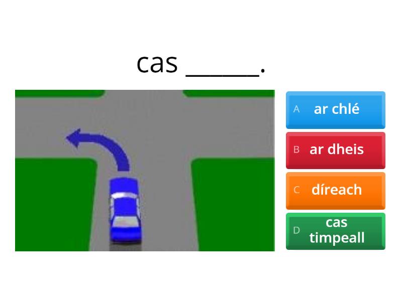 Treoracha/ Directions - Quiz