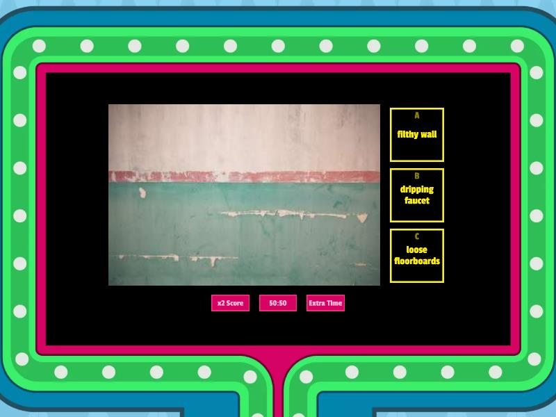 listen and Dissection Gameshow quiz