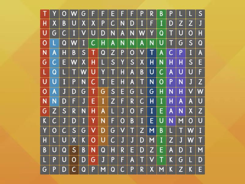 testing - Wordsearch