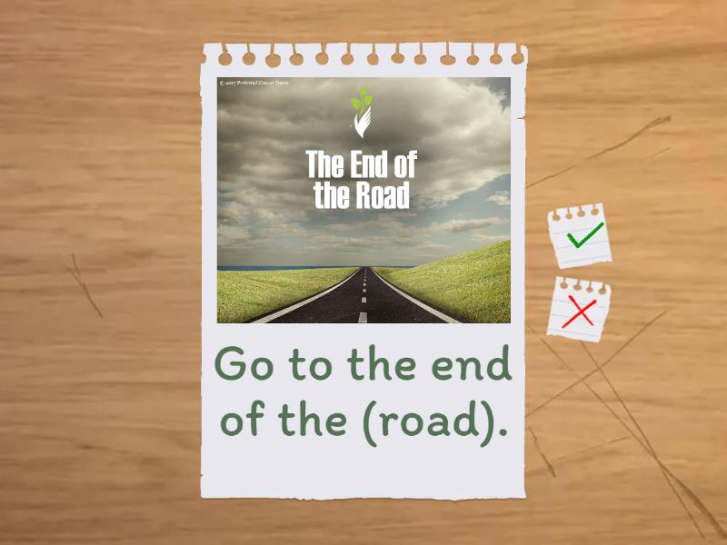 Directions flash cards