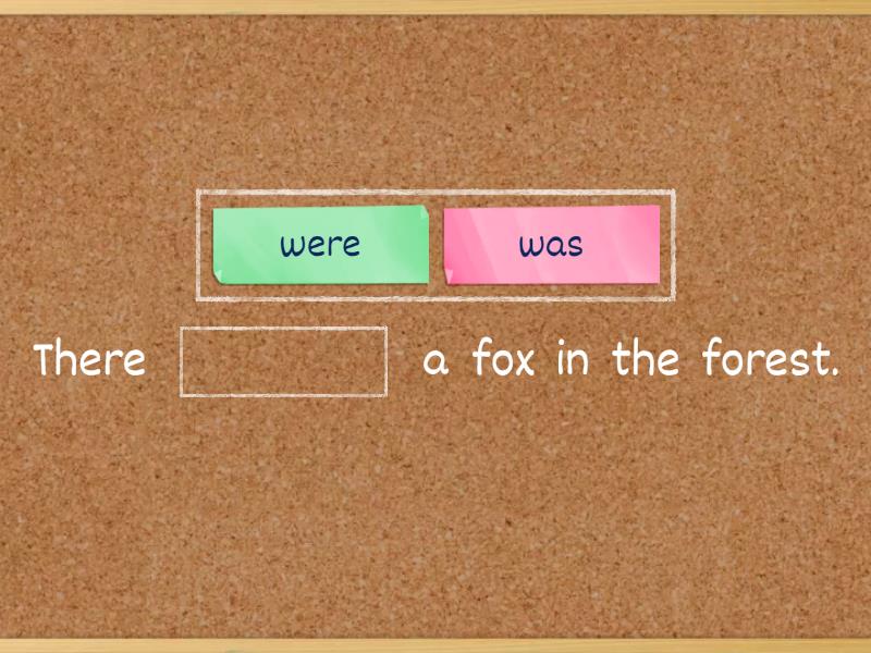 Was-were complete - Complete the sentence
