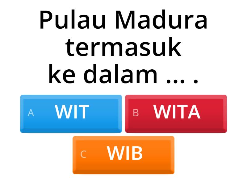 WILAYAH INDONESIA - Quiz