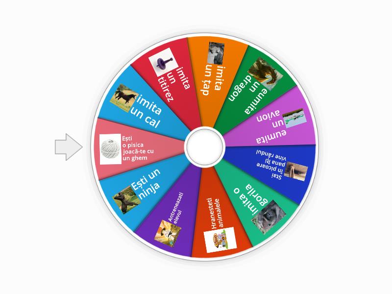 mimam cu gălănel - Spin the wheel