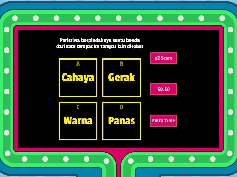 GAYA DAN GERAK-IPA - Gameshow Quiz