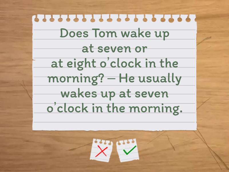 Level 2 | Present simple | he, she, it - Flash cards