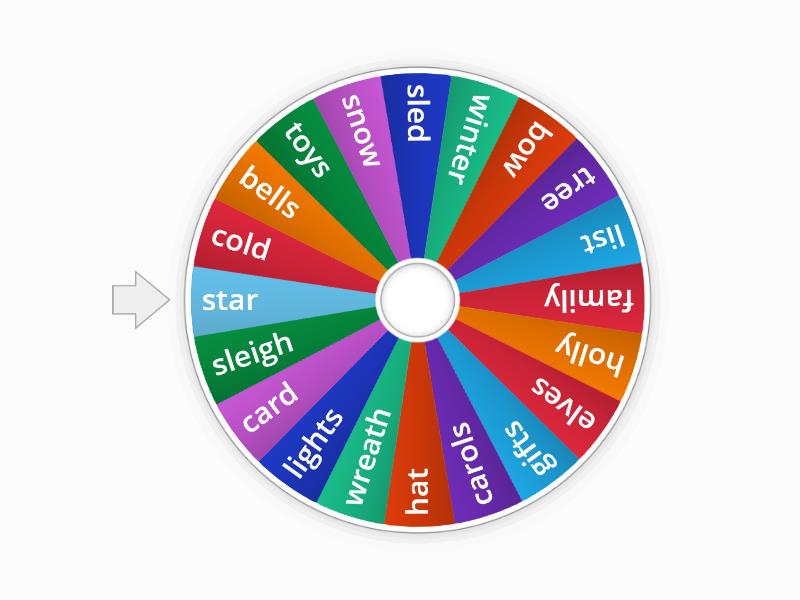 Holiday Wheel 2 - Spin the wheel