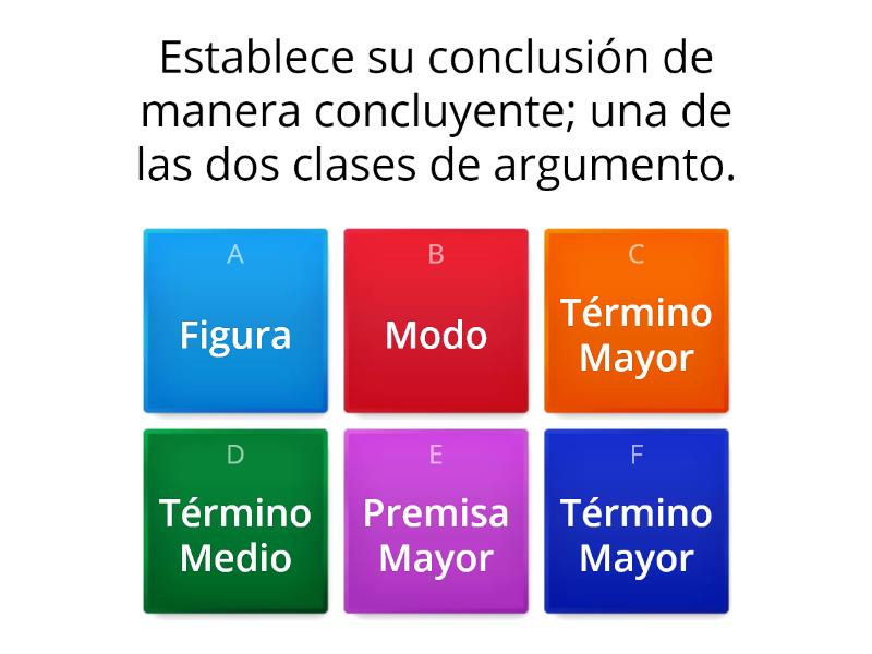 Cuestonario Pensamiento Glosario De Terminos - Quiz