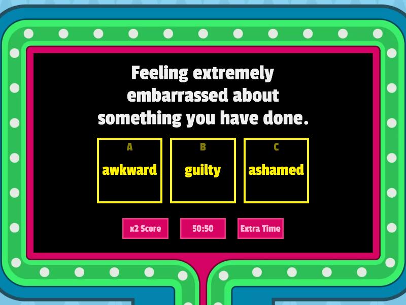 adjectives-to-describe-uncomfortable-feelings-gameshow-quiz