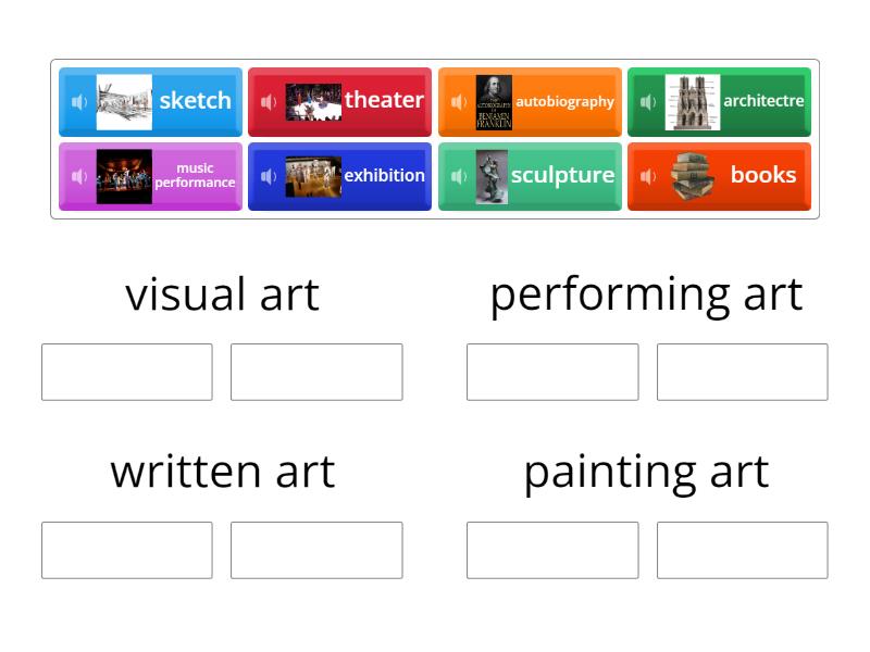 Art task - Group sort