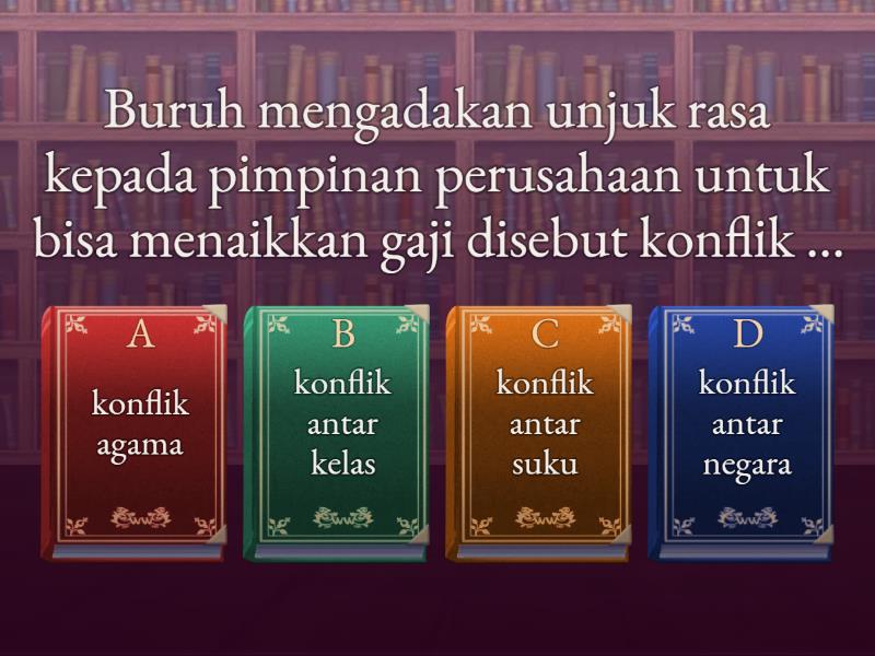 Konflik Sosial - Quiz