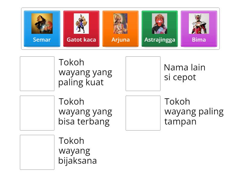 Mengenal wayang sunda - Match up