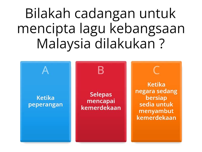 TEROKA SEJARAH - Quiz