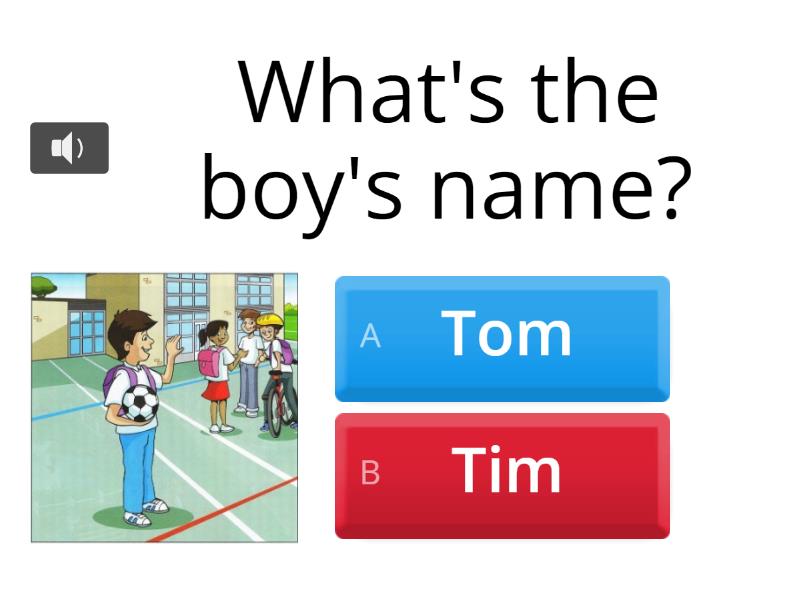 STARTERS LISTENING PART 2.1 Quiz