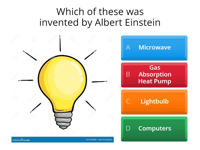 Albert Einstein - Quiz - Cuestionario