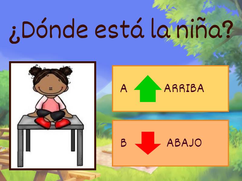 ARRIBA -ABAJO - Quiz