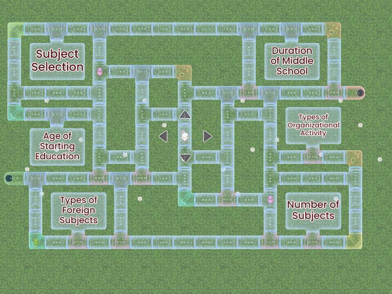 Education System Quiz - Maze chase