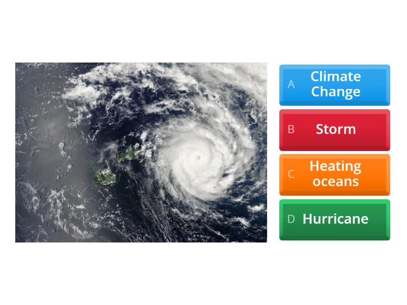 Hurricanes (vocabulary) - Cuestionario