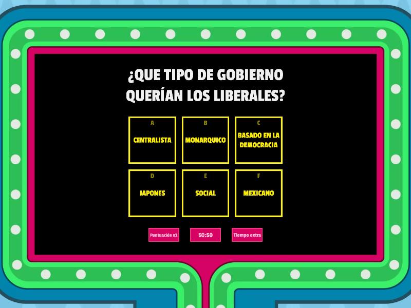 QUIZ LAS DIFERENCIAS ENTRE CONSERVADORES Y LIBERALES - Concurso De ...