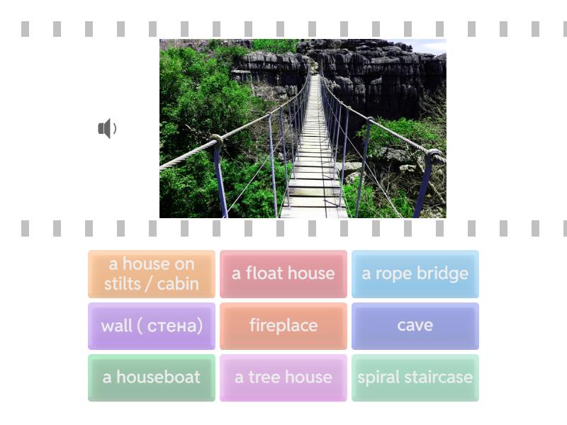 Types Of Homes And Features - Find The Match