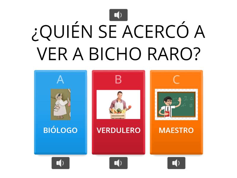 BICHO RARO - Quiz
