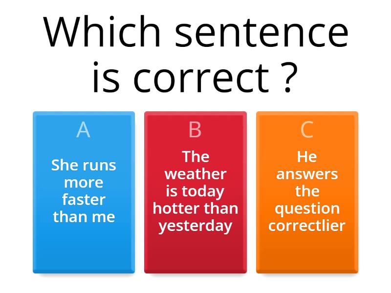 comparative-and-superlative-degree-of-adjectives-for-b-1-quiz